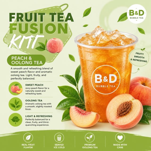 Peach Oolong.