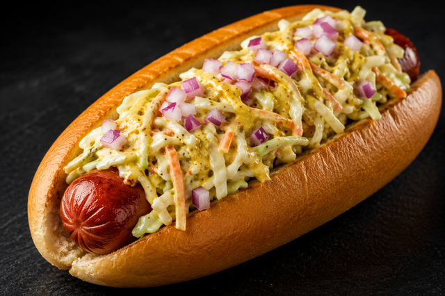 Carolina Slaw Dog.