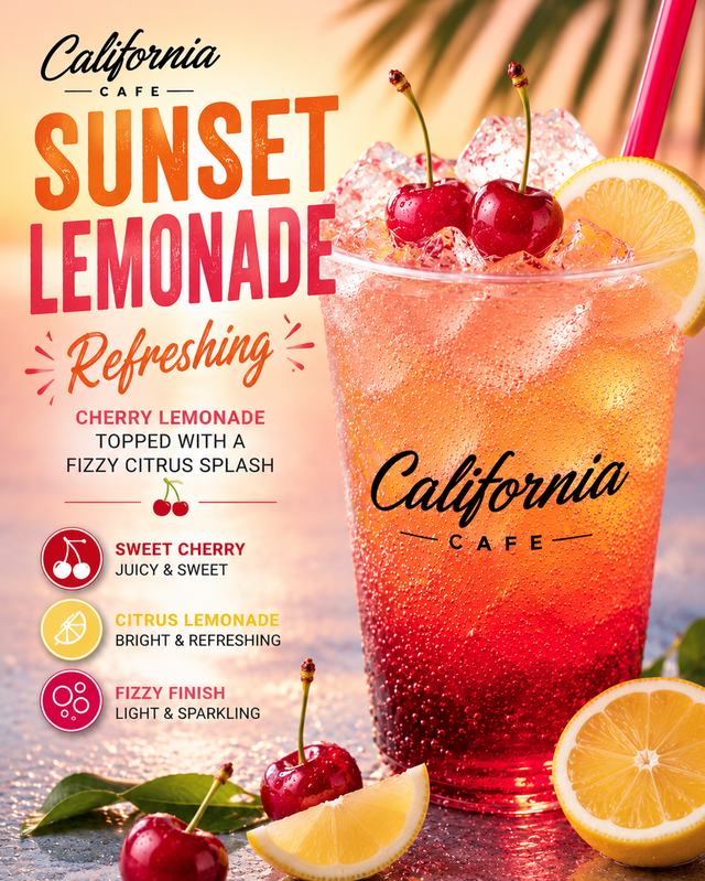 Sunset Lemonade.