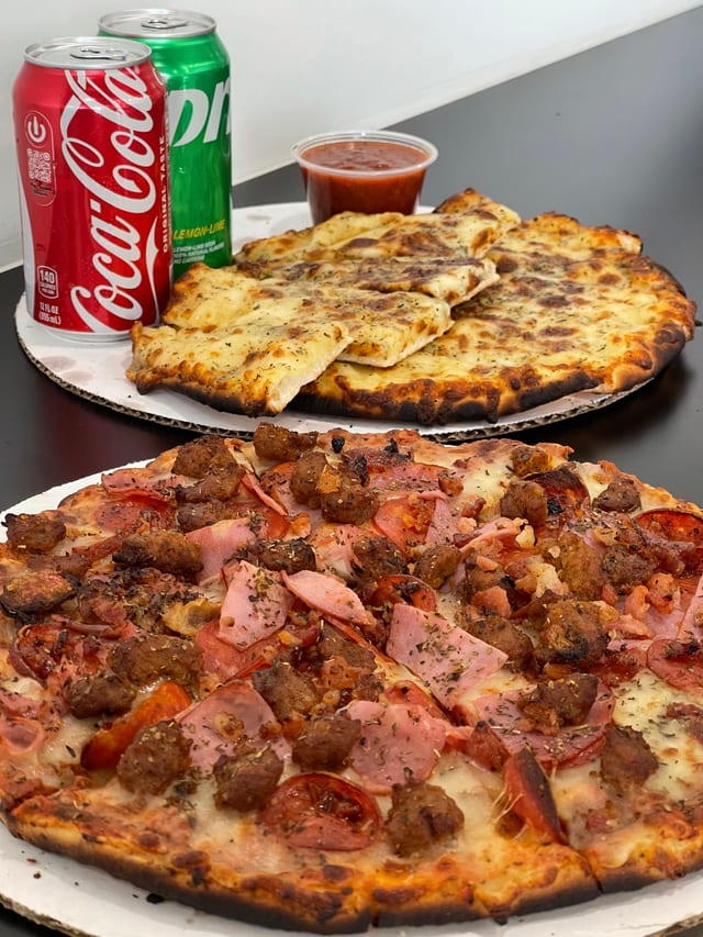 Fire Custom Pizza.
