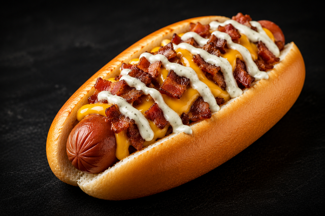 Bacon Ranch Dog.