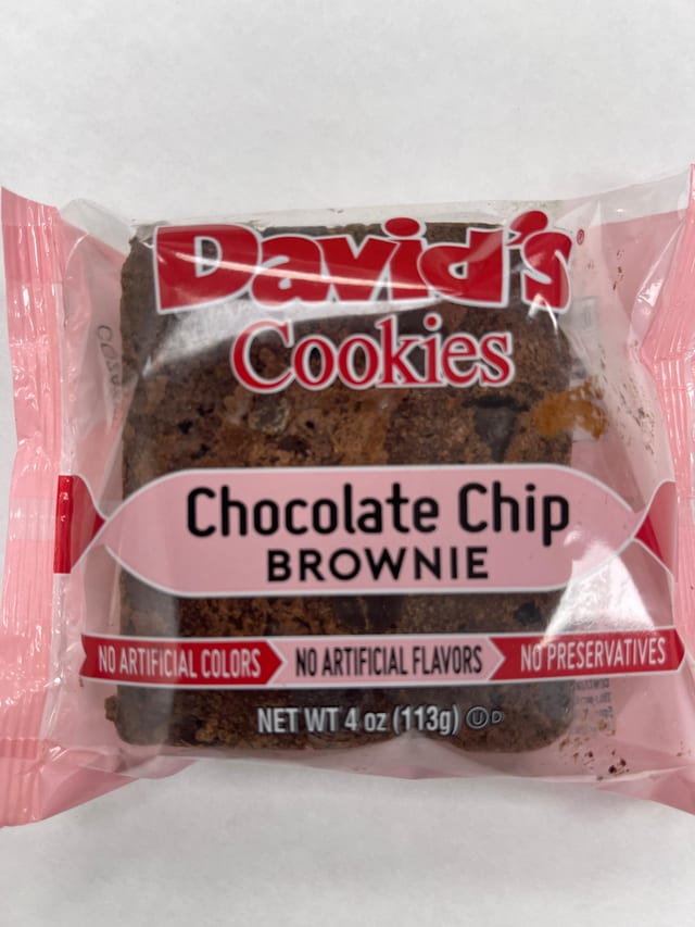 Chocolate Chip Brownie.