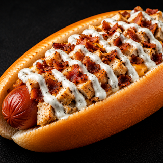 Chicken Bacon Ranch Dog