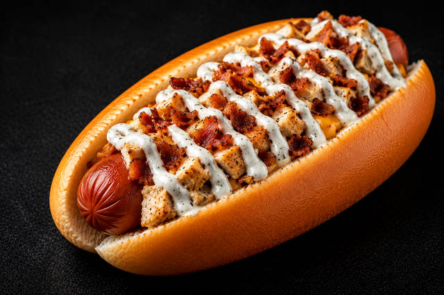 Chicken Bacon Ranch Dog.