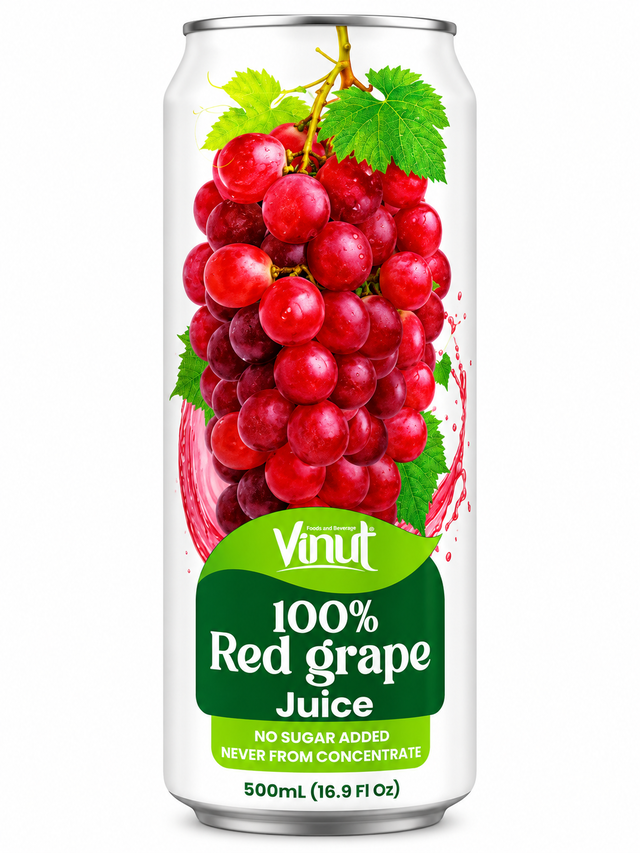 Vinut 100% Red Grape Juice.