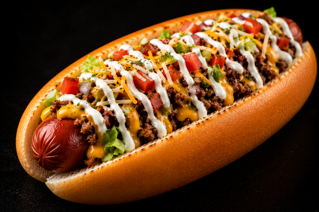 California Taco Dog.