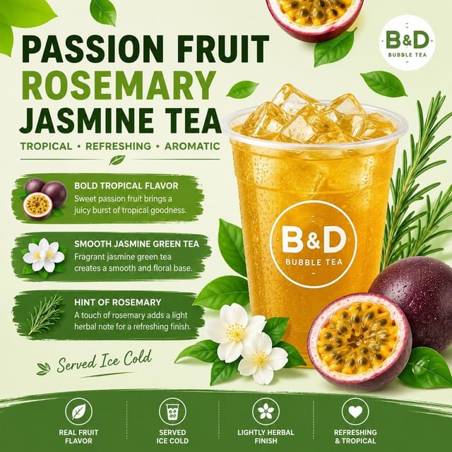 Passion Fruit Rosemary.