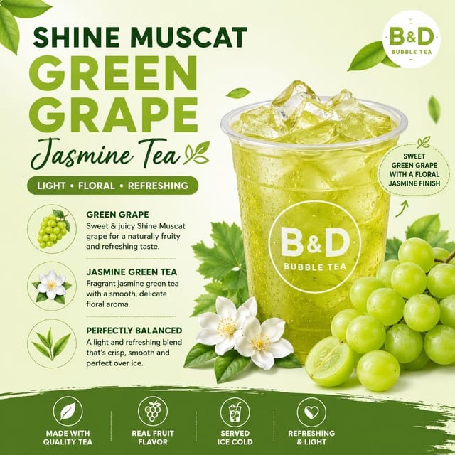 Shine Muscat Green Grape.