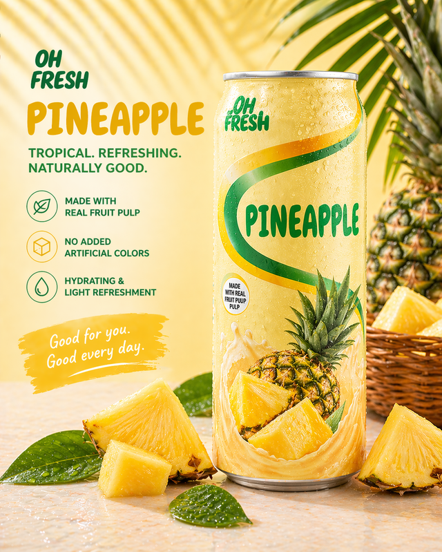 Oh Fresh Pineapple.