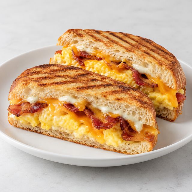 Sunrise Bacon Ranch Panini.